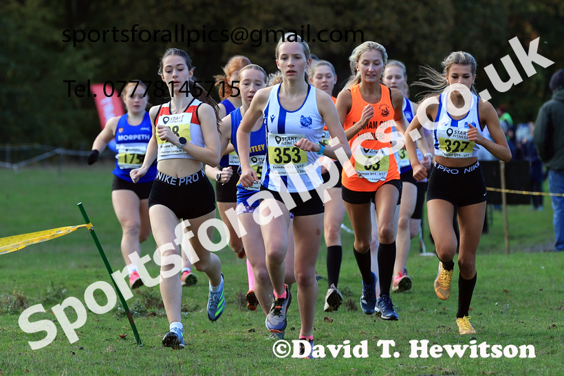 Womens Under-17s, 2025 Start Fitness NEHL, Lambton, County Durham. Photo: David T. Hewitson/Sports for All Pics